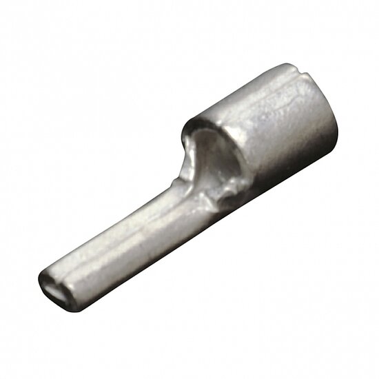 Bild 1 - Stiftkabelschuh mit Quetschanschluss blank 1,5-2,5mm� Stift 1,9mm