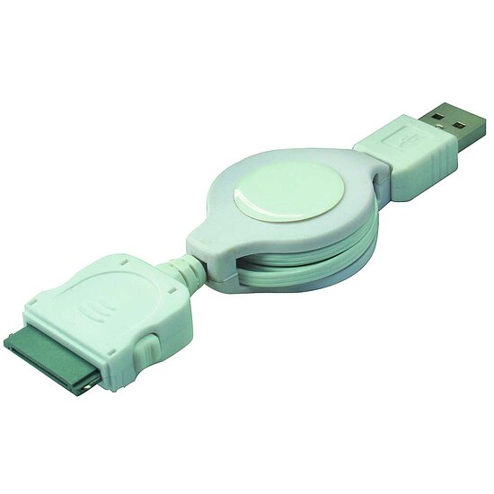 Bild 1 - Kabel USB-A auf 30-pol iPod Stecker Spool