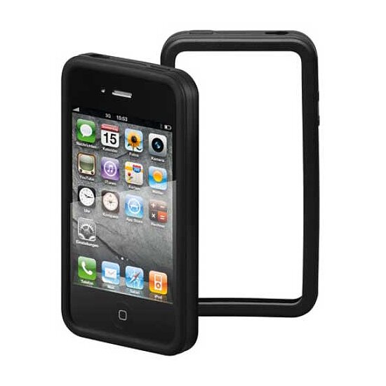 Bild 1 - Silikon-Bumper (schwarz) fr iPhone 4