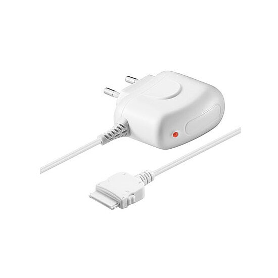 Bild 1 - 230V Ladeger�t weiss f�r Apple iPhone 3G/3GS, Mini, Nano