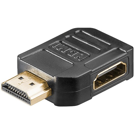 Bild 1 - HDMI Winkeladapter rechtwinkelig links