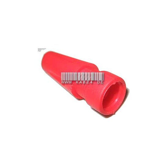 Bild 1 - Knickschutztlle fr BNC-Stecker, rot