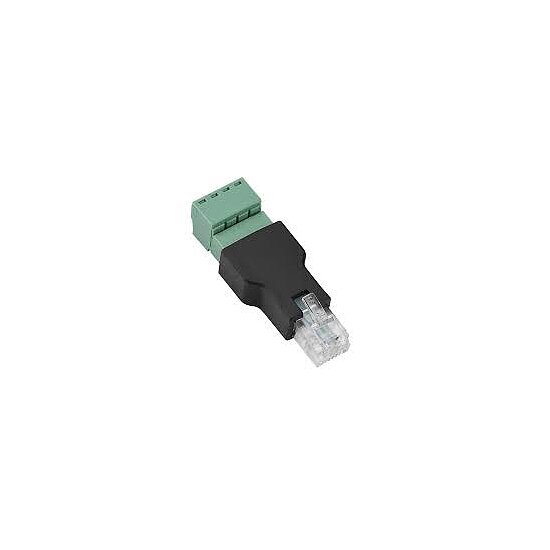 Bild 1 - R11 (6P4C) Terminalblock Schraubanschluss