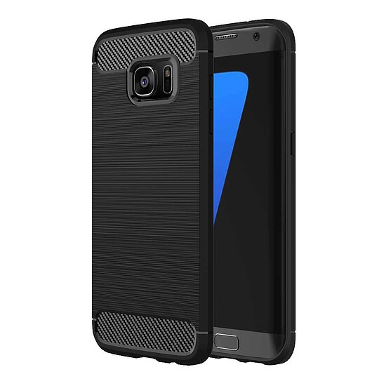 Bild 1 - Kab24 Schutzhlle TPU fr Samsung Galaxy S7 Edge / G935 schwarz