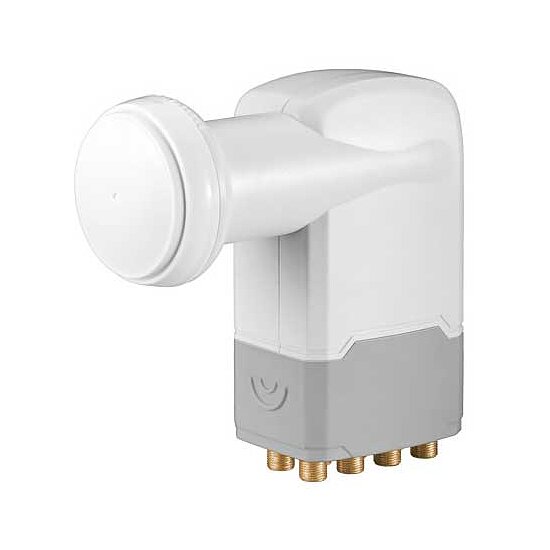 Bild 1 - Goobay Octo LNB 0,1dB Rauschmass vergoldete F-Anschl�sse, Wetterschutzgeh�use ausziehbar