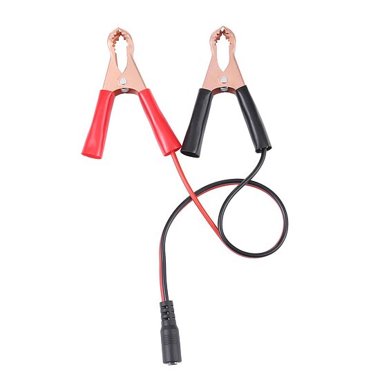 Bild 1 - DC Adapterkabel DC Hohlbuche 5,5 x 2,1mm auf Krokodilklemmen