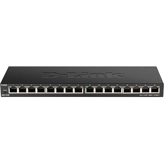 Bild 1 - D-Link DGS-1016S 16-Port Switch Desktop / Wandmontage