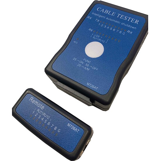 Bild 1 - Netzwerktester / ISDN / LAN / USB / RJ11 / RJ12 / RJ45