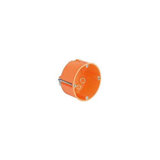 Bild 1 - Kaiser 9063-01 Hohlwandgertedose 47mm d=68mm Plattenstrke 7-35mm orange