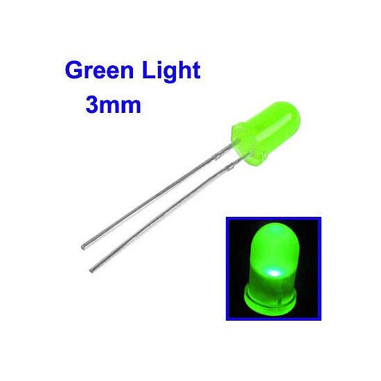 Bild 1 - LED 3mm gr�n