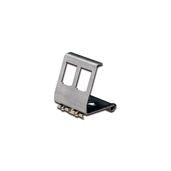 Bild 1 - Hutschienenadapter f�r 2x Keystone