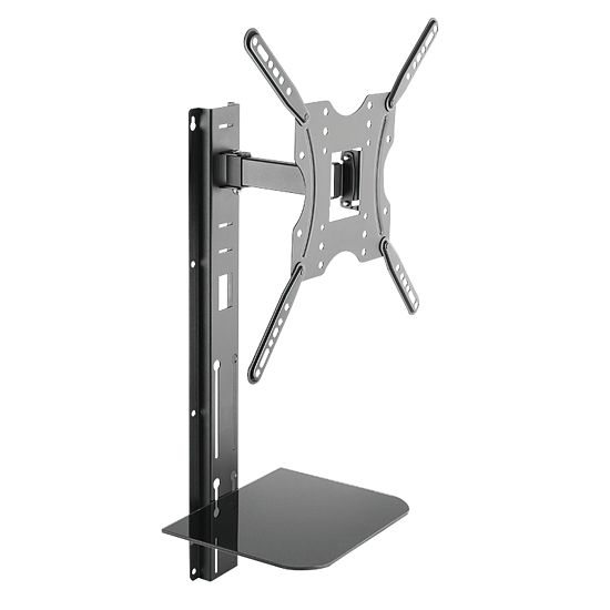Bild 1 - TV Wandhalterung neigbar schwenkbar mit Regal fr 32-55