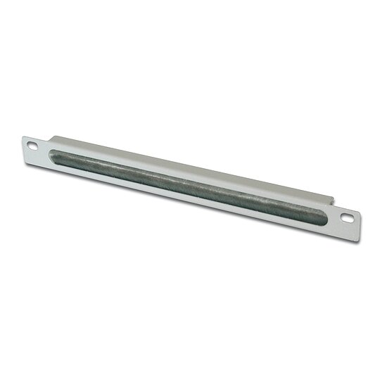 Bild 1 - DIGITUS 254mm (10 Zoll) 0,5HE Rangierpanel, Farbe grau RAL 7035 DN-10 ORG-1/2U