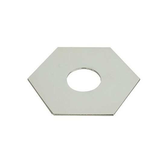 Bild 1 - Hexa-Platte f�r light point chrom