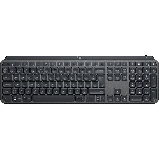 Bild 1 - Logitech MX Keys - Bluetooth Tastatur Hintergrundbeleuchtung QWERTZ DE