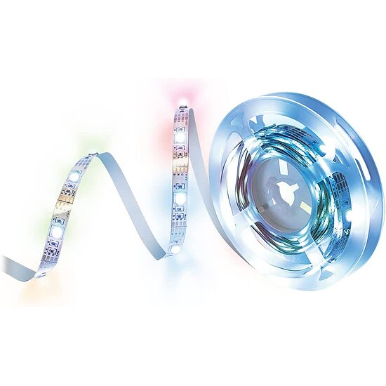 Bild 1 - RGB-LED-Band mit Fernbedienung selbstklebend 3 m USB powerd