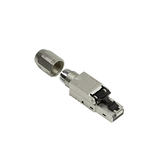 Bild 1 - Feldkonfektionierbarer Stecker Cat.6A geschirmt MPTL getestet f�r AWG22 - AWG 27