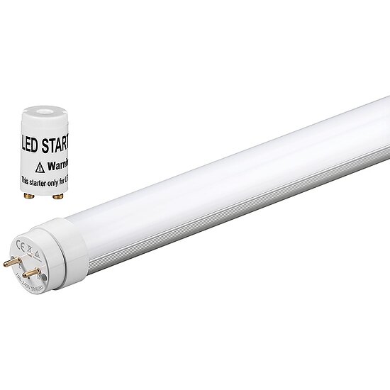 Bild 1 - LED Rhre 60cm T8 Sockel G13 11W ersetzen 60W 3000K