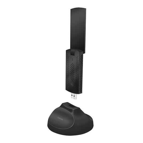 Bild 1 - Wireless LAN Adapter, 802.11ac, USB 3.0, USB-Halterung, 1900 Mbit/s