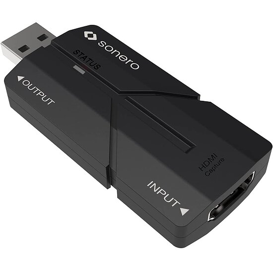 Bild 1 - Video-Aufnahme-Capture-Dongle HDMI zu USB - Eingang bis zu 4K@30Hz Ausgang bis zu 1080p@60Hz