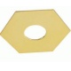 Hexa-Platte fr light point gold