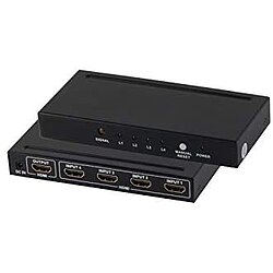 HDMI Umschalter 4 x in 1 x OUT 4K2K 3D CEC HDCP 1.2