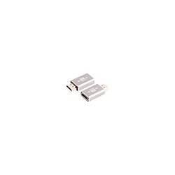 Adapter HDMI-A Stecker auf HDMI A Buchse Metall 8K@60Hz Verlngerung Portsafer