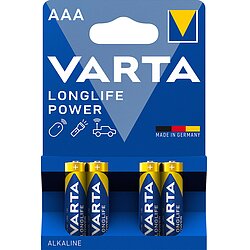 Varta High Energy 4903 Typ AAA 4er Folienpackung