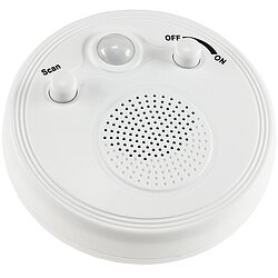 Radio mit Bewegungsmelder, FM-Radio Batterie 3x AA, 3m Reichweite