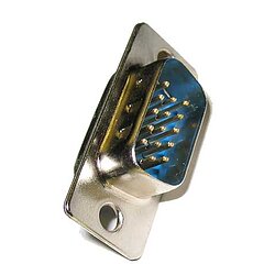 VGA Einbaustecker, 15-pol