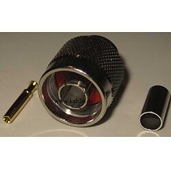 N Reverse Crimpstecker f�r RG58 C/U Kabel