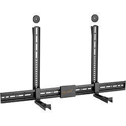 my Wall HZ 31 L Universal Halterung fr Soundbars, Montage unter oder ber dem Bildschirm