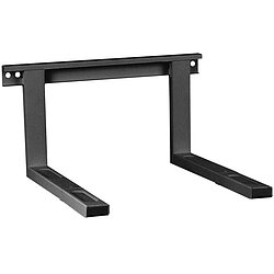 Mikrowellenhalterung Schwarz Belastbar bis 35 Kg