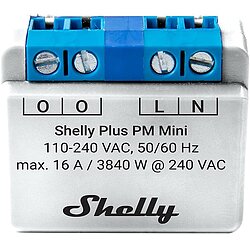 Shelly Plus PM mini / Wlan & Bluetooth 1 Kanal Smart Relais Schalter