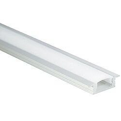 Aluminium Unterputzprofil f�r 10mm LED-Stripes