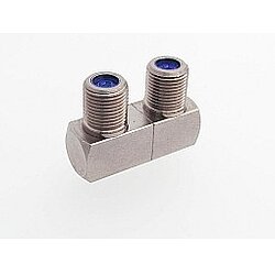 Cabelcon 180-FF-FF-HQ HighQuality Verbinder F-Buchse auf F-Buchse U-Form Schirmung 100 dB