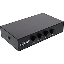 USB 2.0 Umschalter manuell, USB-A Gert an 4 Computer