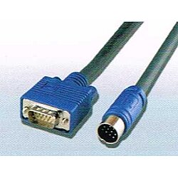 In-Wall-System Ultra Flex VGA Stecker auf DIN 15 Buchse