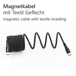 Magnetkabel USB Typ C mit E-Marker Chip