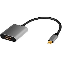 USB 3.2 Gen 1-Adapter zu HDMI 4K@60Hz Alu 0,15 m