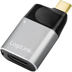USB 3.2 Gen2 Type-C-Adapter C/M zu HDMI-A+USB-C 4K PD Alu schwarz/grau