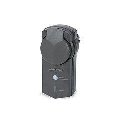 Zustzliche Steckdose Outdoor schwarz fr ednet.living