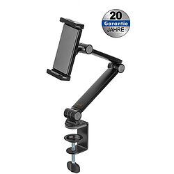 Vollbeweglicher Tischhalter f�r Tablets & Smartphones