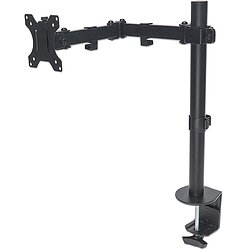 Tischhalterung mit Monitorarm fr Monitor Display mit Doppelgelenk 33,02-82,28 cm (13-32 Zoll)