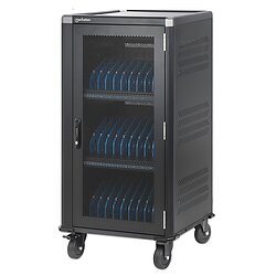 30-Port USB-C Ladeschrank auf Rollen - 65W pro Port