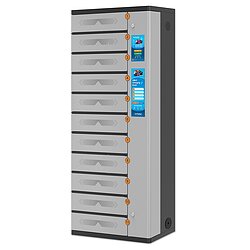 USB-C Ladeschrank mit 11 Schlie�f�chern - 65W pro Port