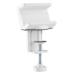 Klemmhalter fr Steckdosenleisten / Klemmbereich: 10 - 50 mm / wei