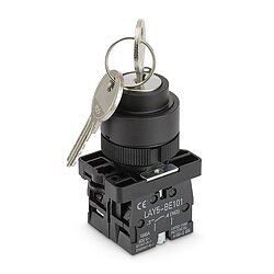 Schl�sseltaster 2 Positionen Kontakte 2 x S