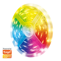 Wi-Fi Smart RGB-LED-Band, selbstklebend, 400 lm, Tuya kompatibel, 5 m