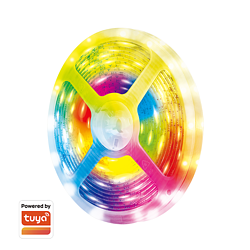 Wi-Fi Smart RGB-LED-Band selbstklebend 400 lm Tuya kompatibe, 5 m